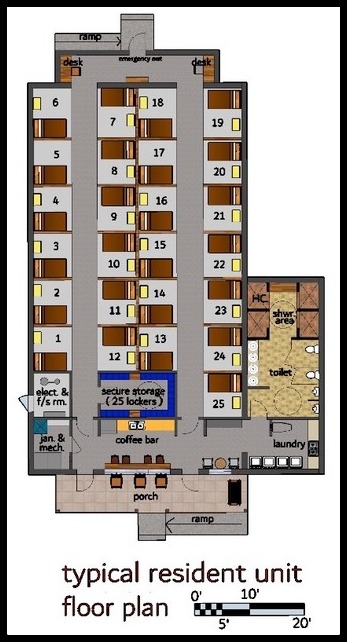 Dorm Floor Plan Image 3-26-020